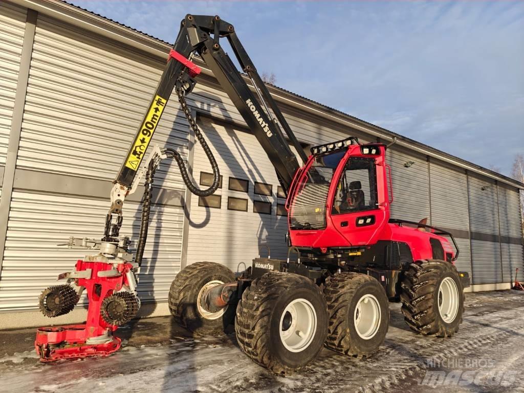 Komatsu 911 Харвестеры