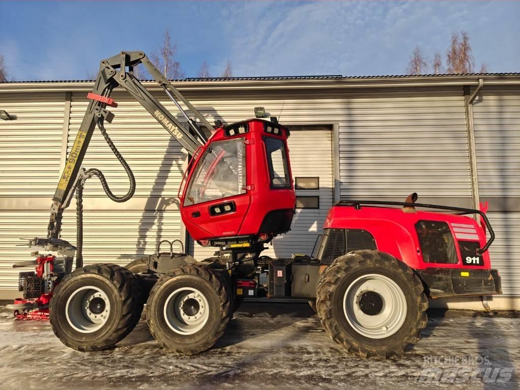 Komatsu 911 Харвестеры