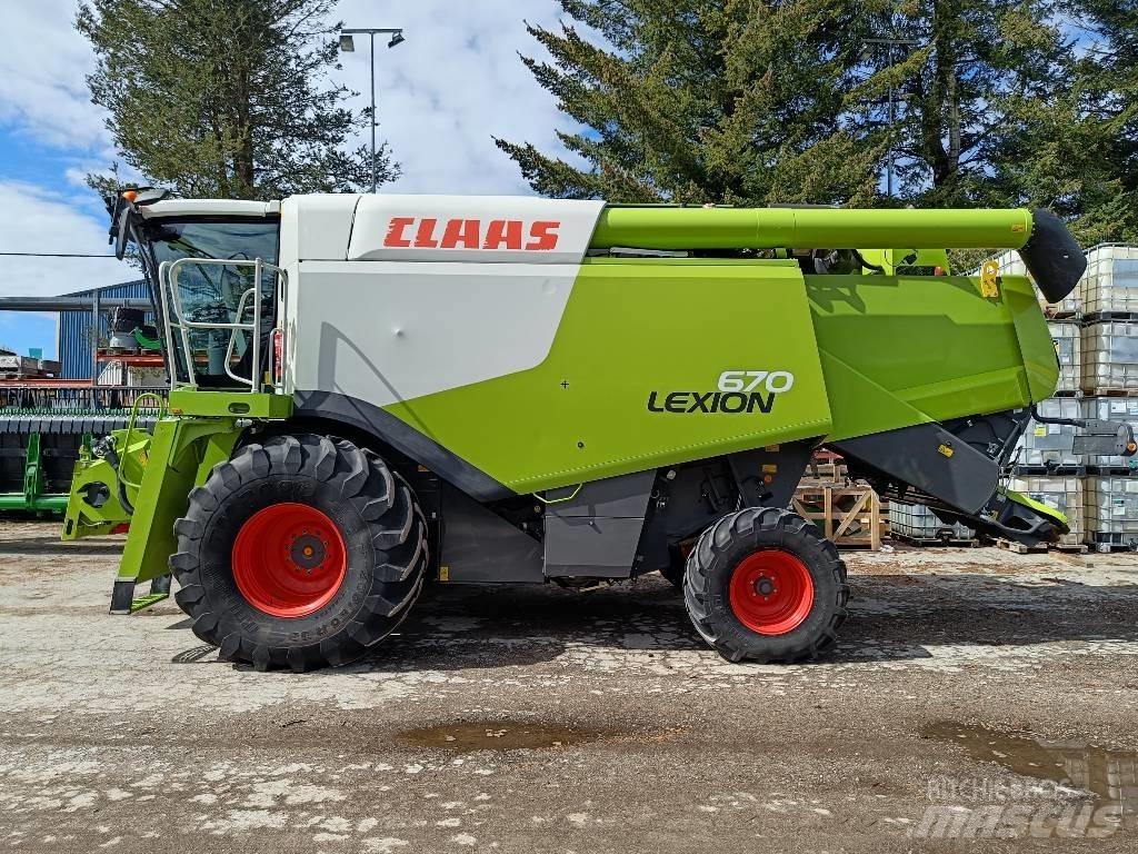 CLAAS Lexion 670 Зерноуборочные комбайны