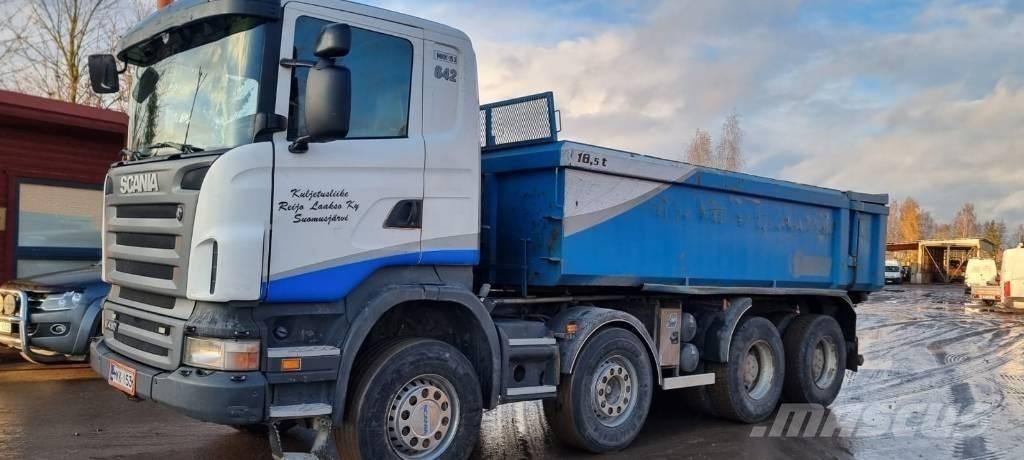 Scania R 480 8x4 Скиповые погрузчики