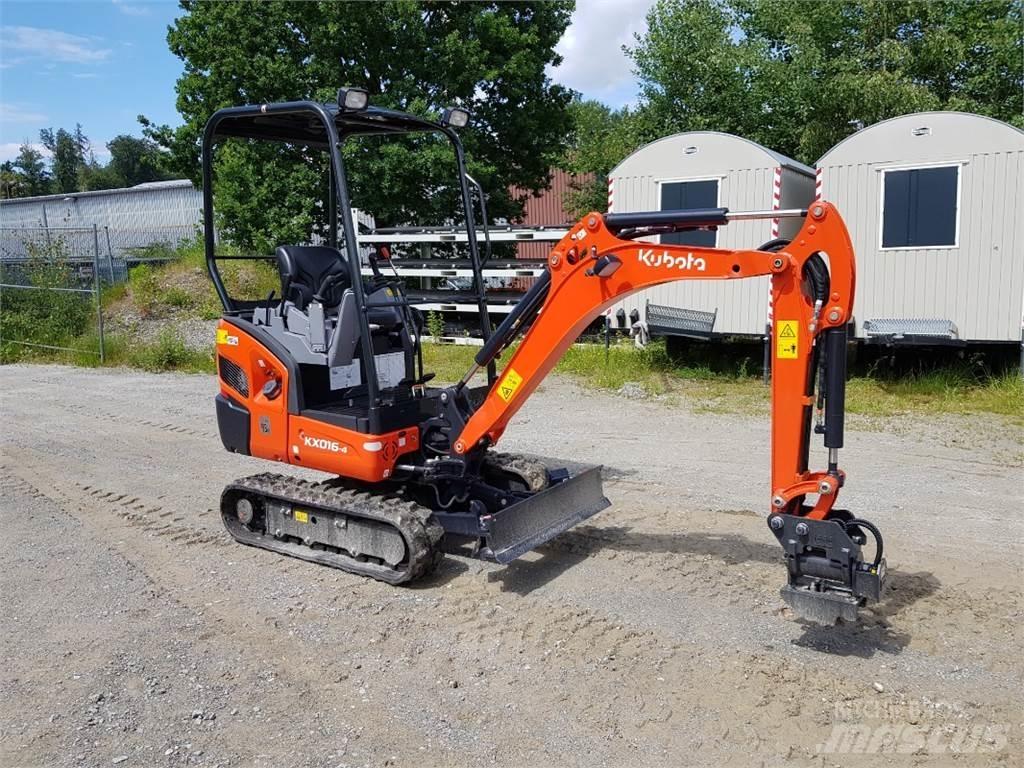 Kubota KX016-4 Мини-экскаваторы