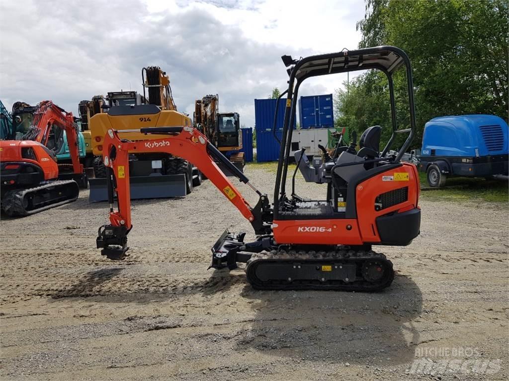 Kubota KX016-4 Мини-экскаваторы