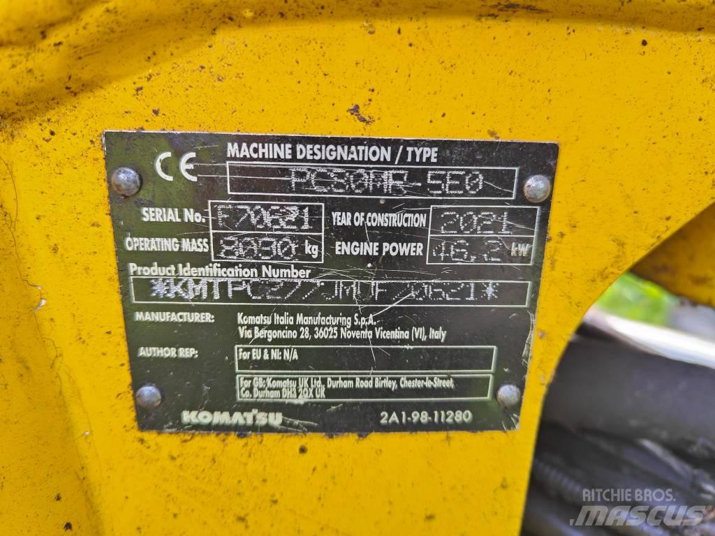 Komatsu PC 80 MR-5 Малые экскаваторы 7т-12т