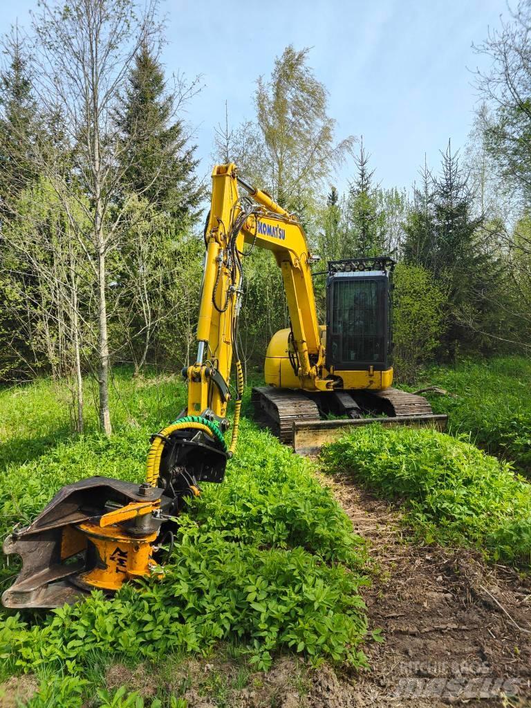 Komatsu PC 80 MR-5 Малые экскаваторы 7т-12т