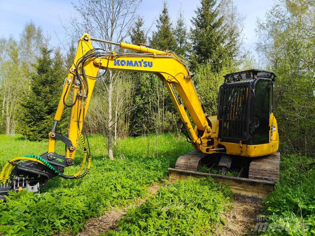 Komatsu PC 80 MR-5 Малые экскаваторы 7т-12т