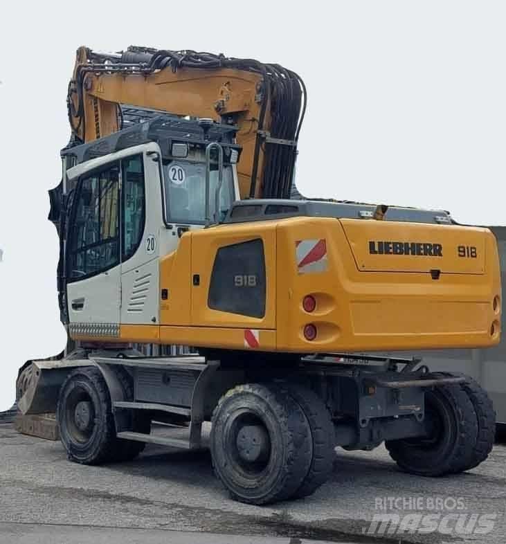 Liebherr A 918 Litr. Колёсные экскаваторы