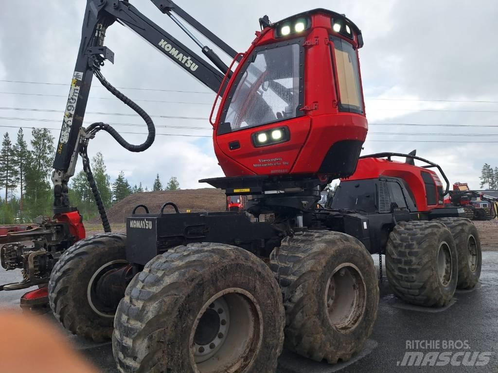 Komatsu 931XC Харвестеры