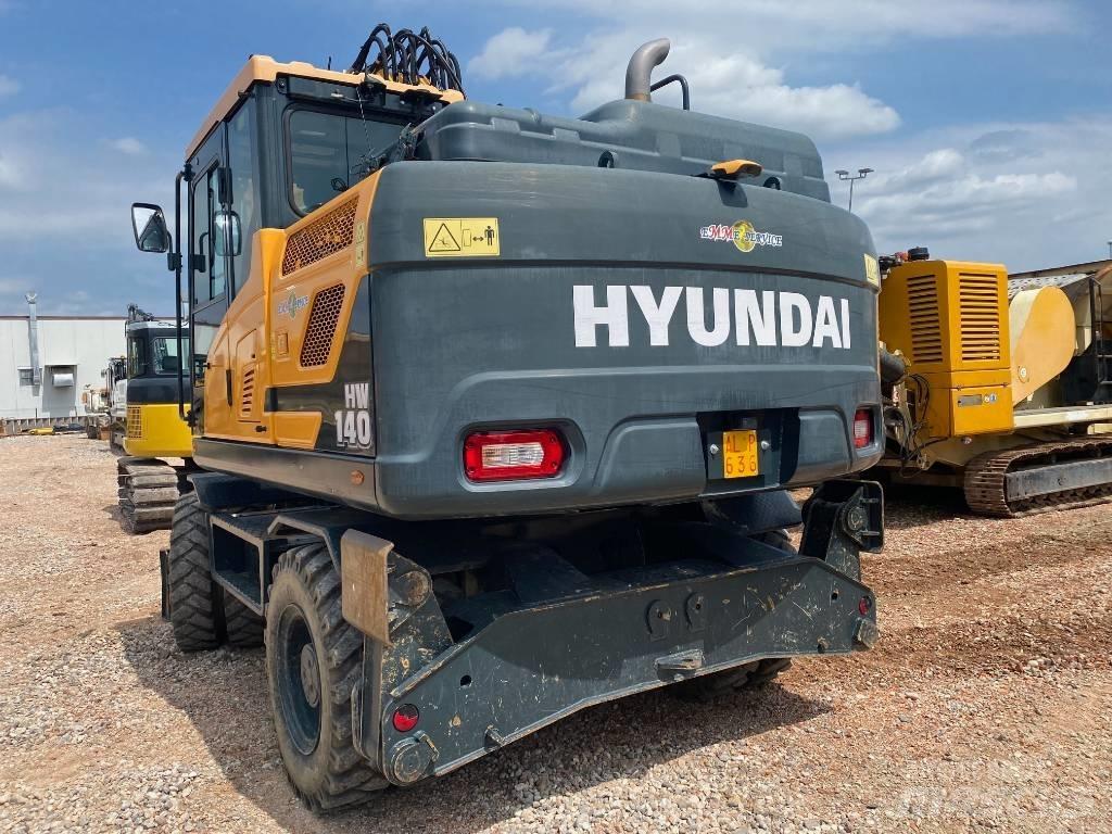 Hyundai HW140 Колёсные экскаваторы