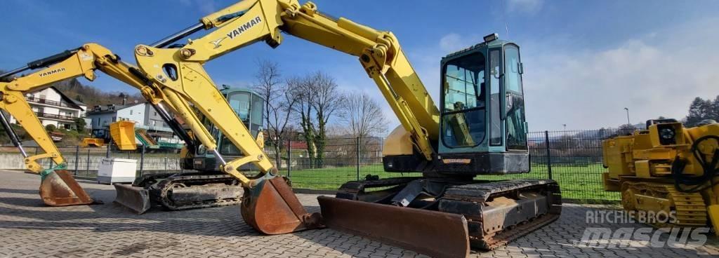 Yanmar B 7 Sigma Малые экскаваторы 7т-12т