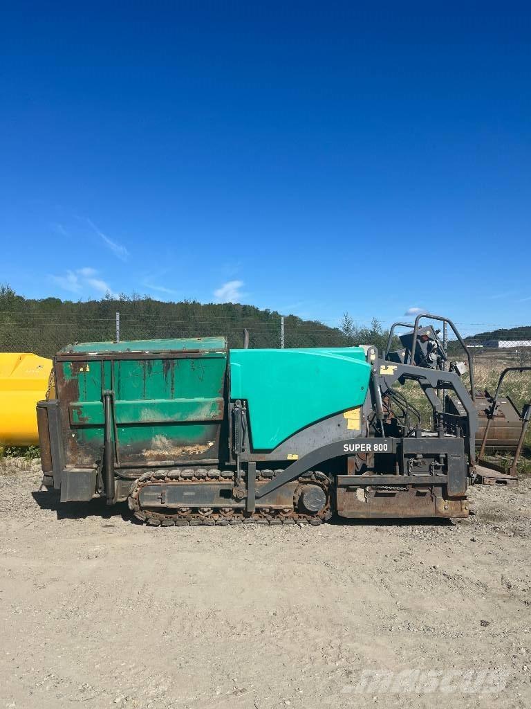 Vögele Super 800 Асфальтоукладчики
