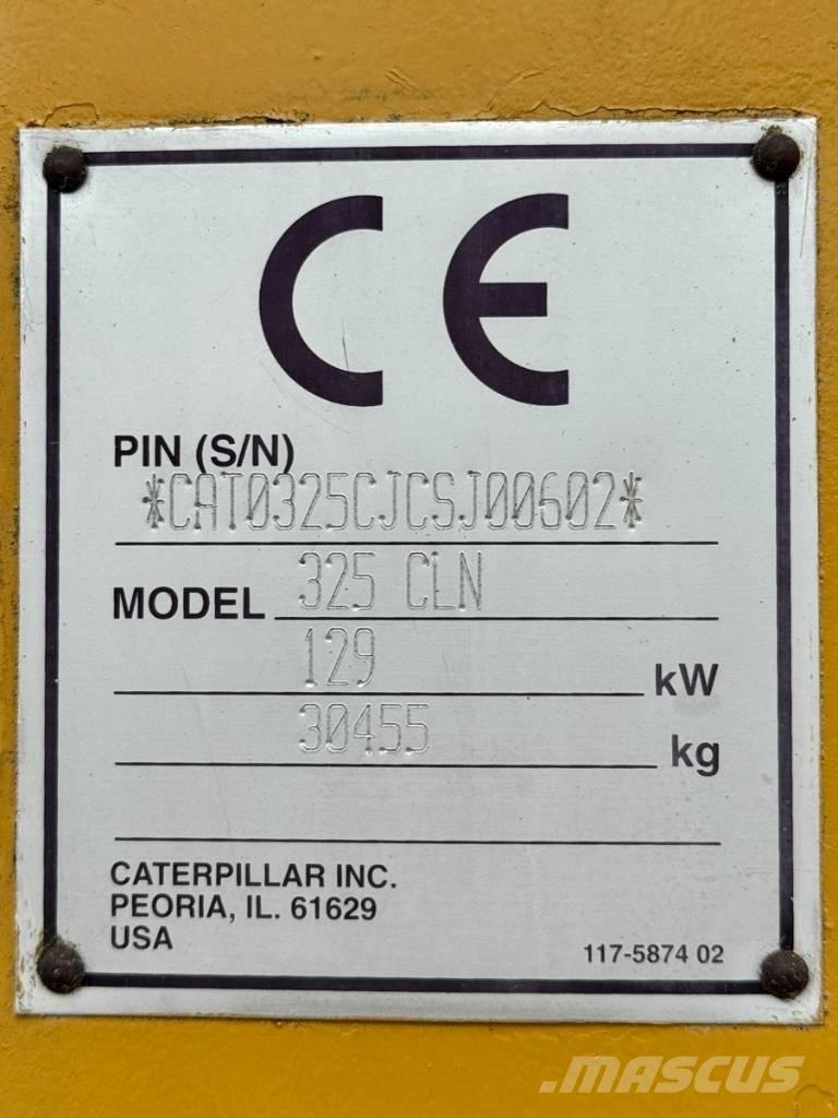 CAT 325CLN LR Экскаваторы с большим вылетом