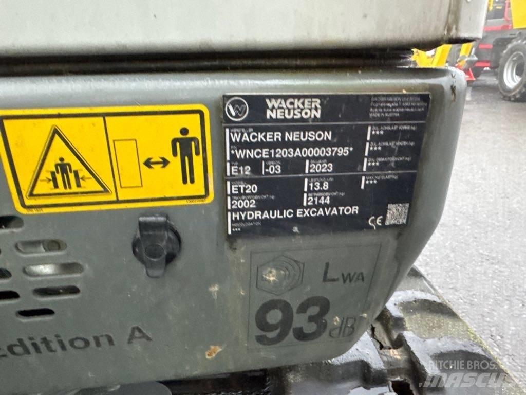 Wacker Neuson ET20 Гусеничные экскаваторы