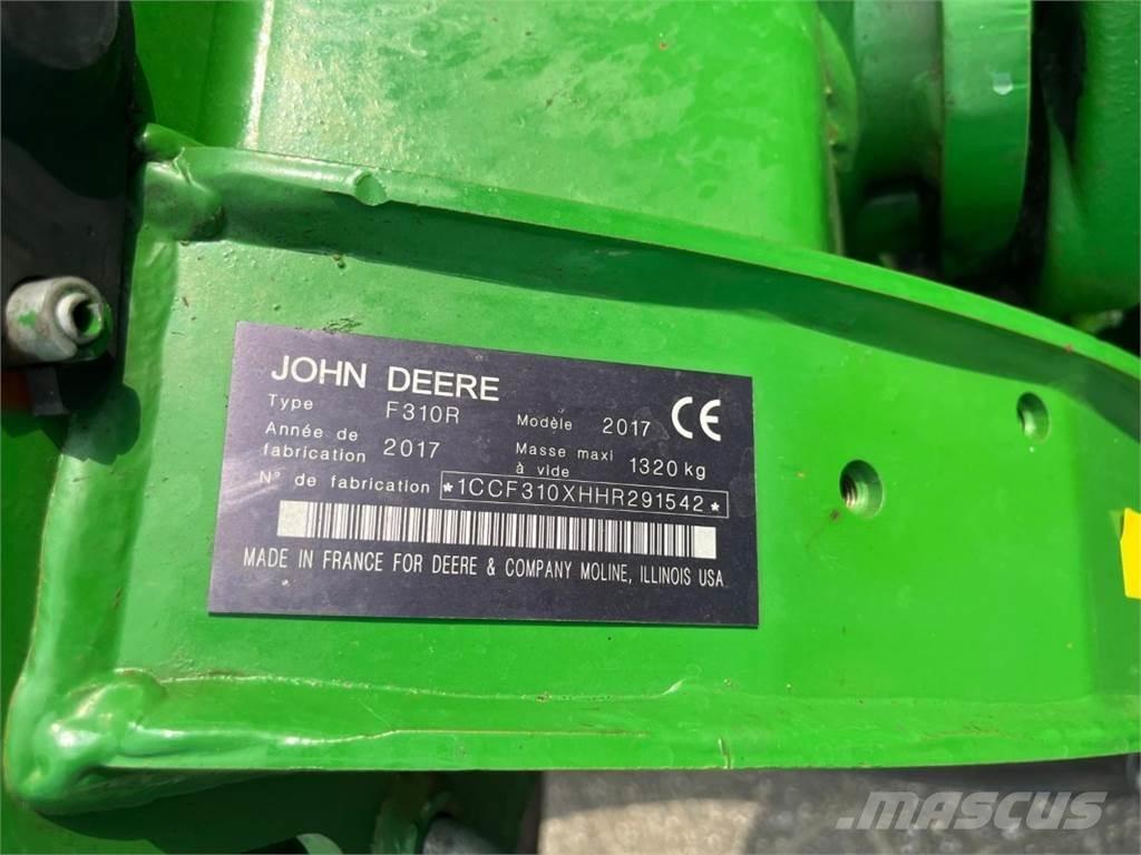 John Deere F310R Косилки плющилки