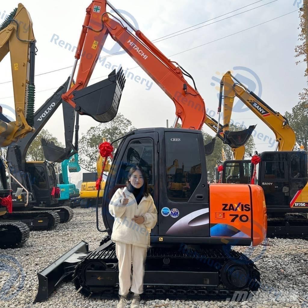 Hitachi ZX70 Мини-экскаваторы