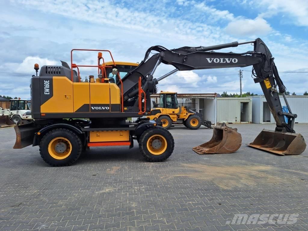 Volvo EW 160 E Колёсные экскаваторы