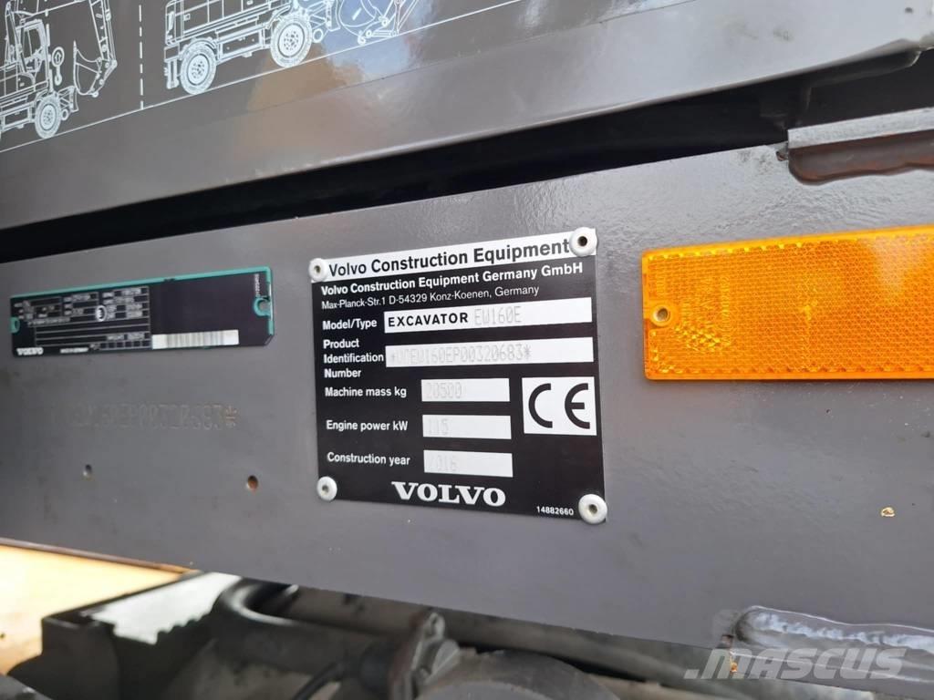 Volvo EW 160 E Колёсные экскаваторы