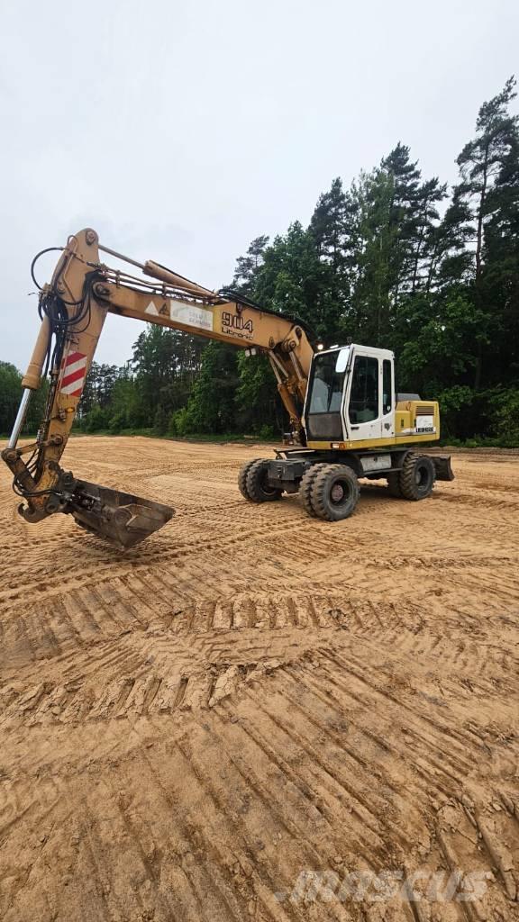 Liebherr 904 Колёсные экскаваторы