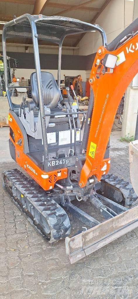 Kubota KX 018-4 Мини-экскаваторы