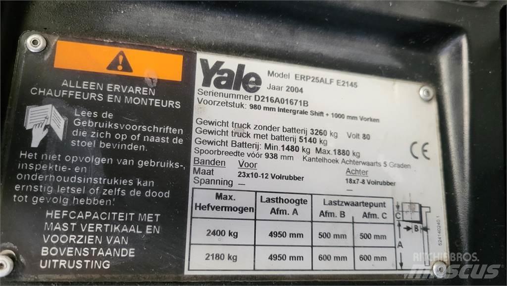 Yale ERP25ALF Электропогрузчики
