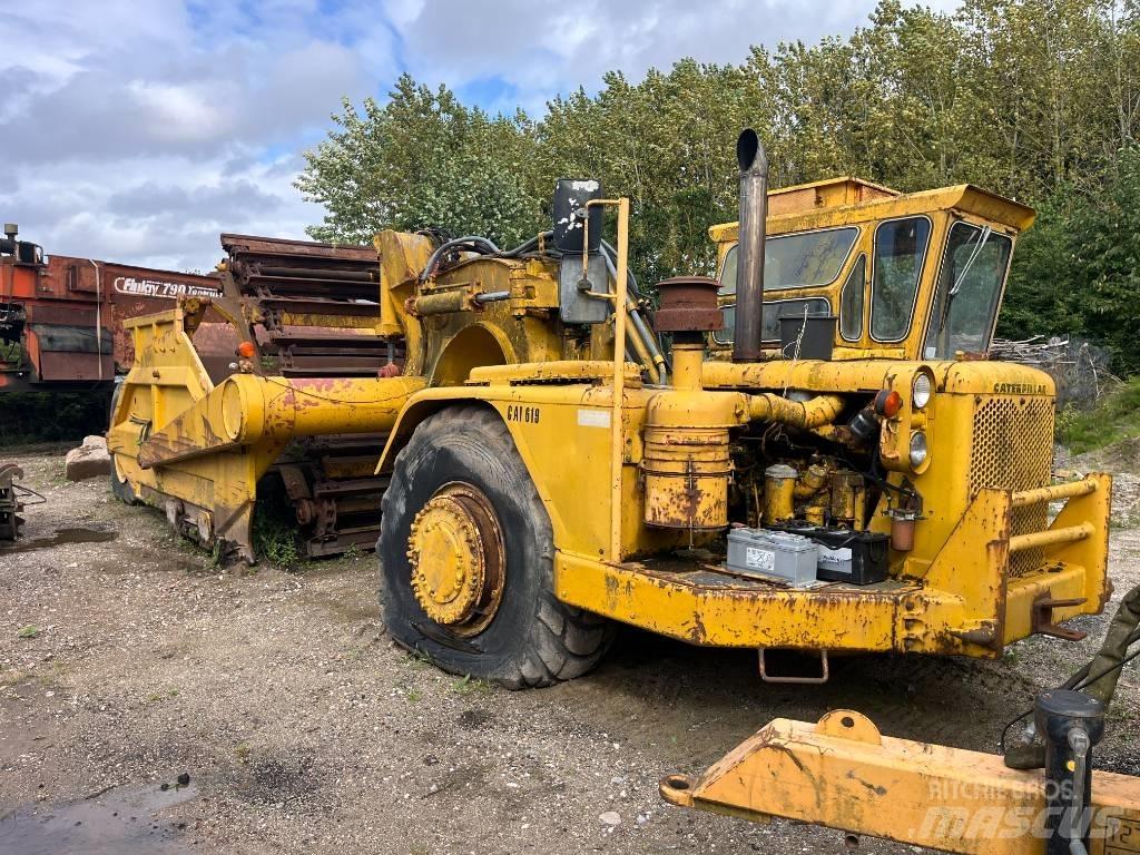 CAT 619 Скреперы