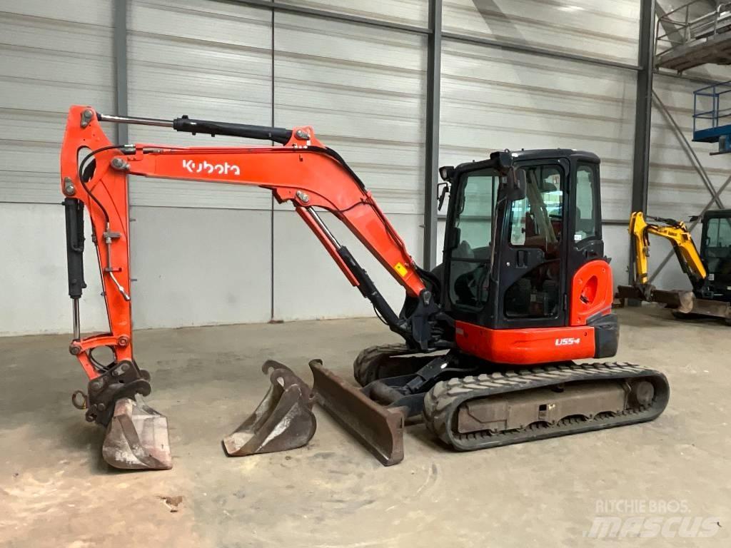 Kubota U 55-4 Мини-экскаваторы