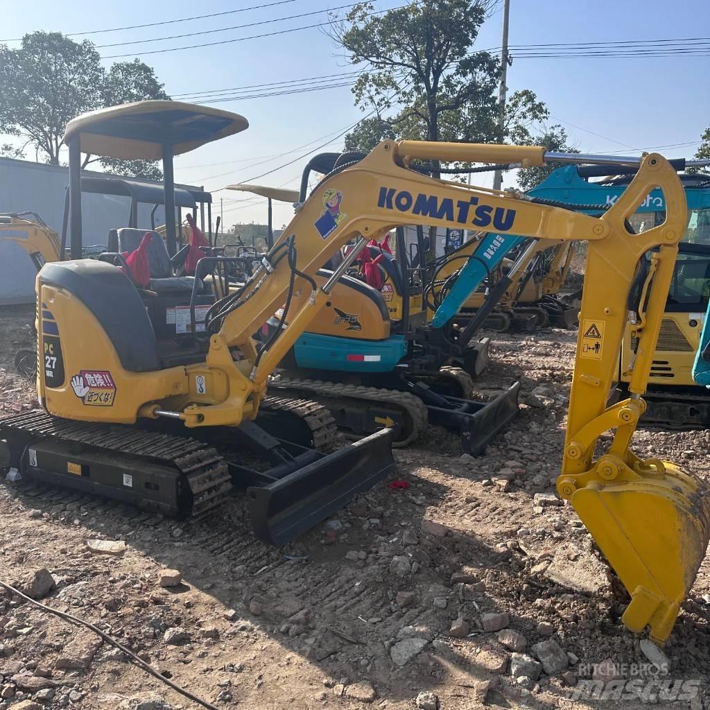 Komatsu PC 27 Гусеничные экскаваторы