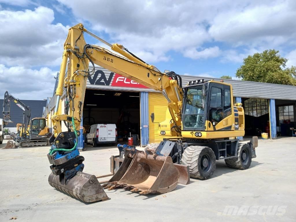Komatsu PW 148-11 Колёсные экскаваторы