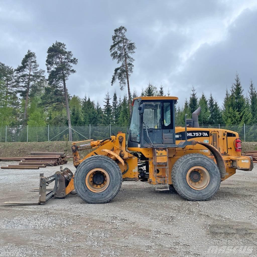 Hyundai HL 757-7 A Фронтальные погрузчики