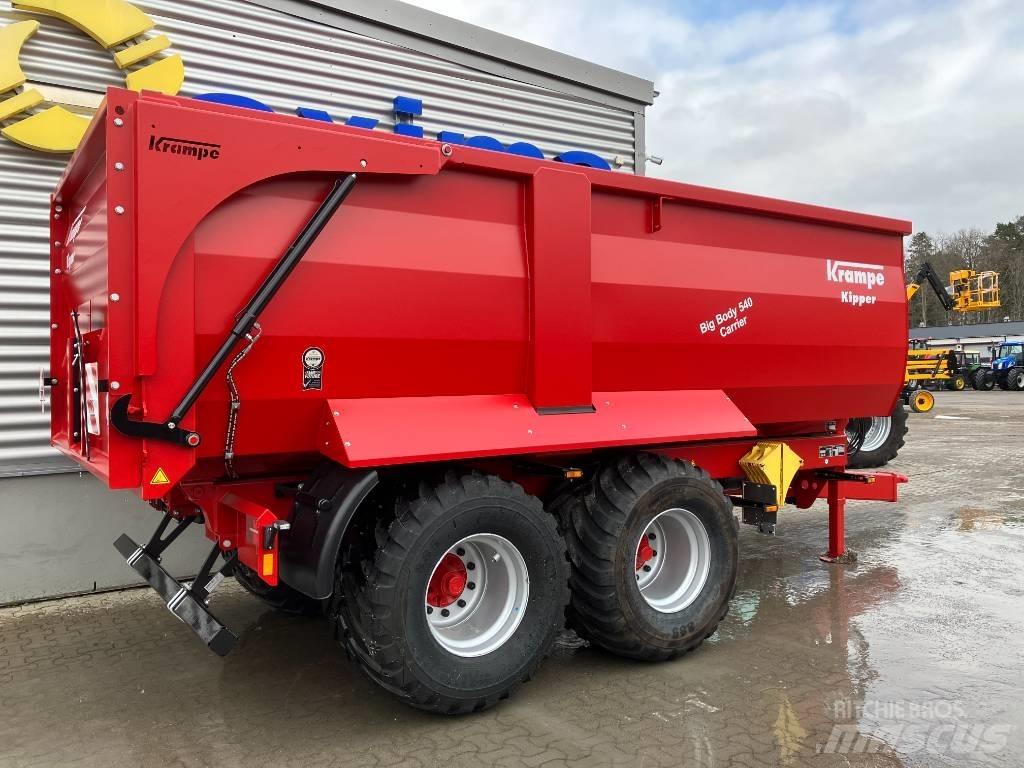 Krampe BB540 Тракторные самосвальные прицепы