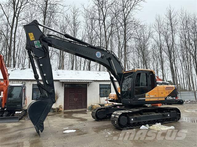 Hyundai R220lc-9s Гусеничные экскаваторы