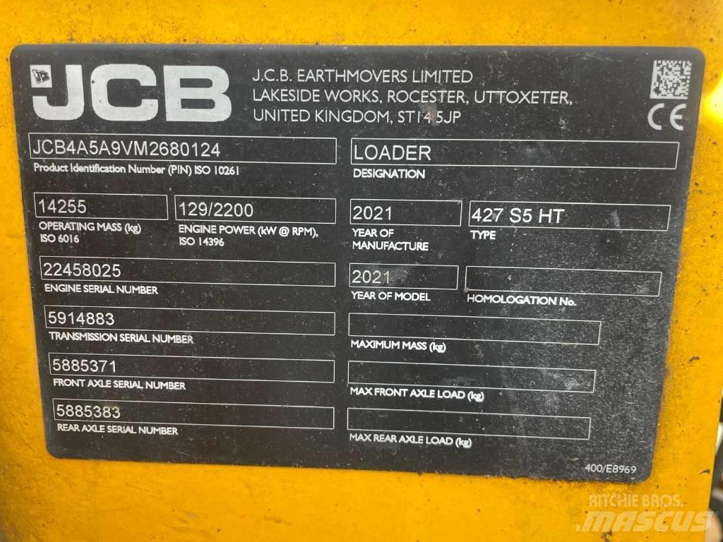 JCB 427 HT Фронтальные погрузчики