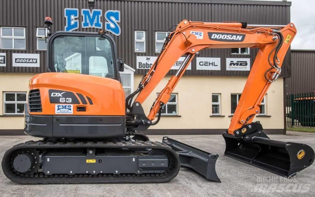 Doosan DX 63-3 Мини-экскаваторы