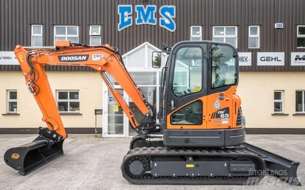 Doosan DX 63-3 Мини-экскаваторы