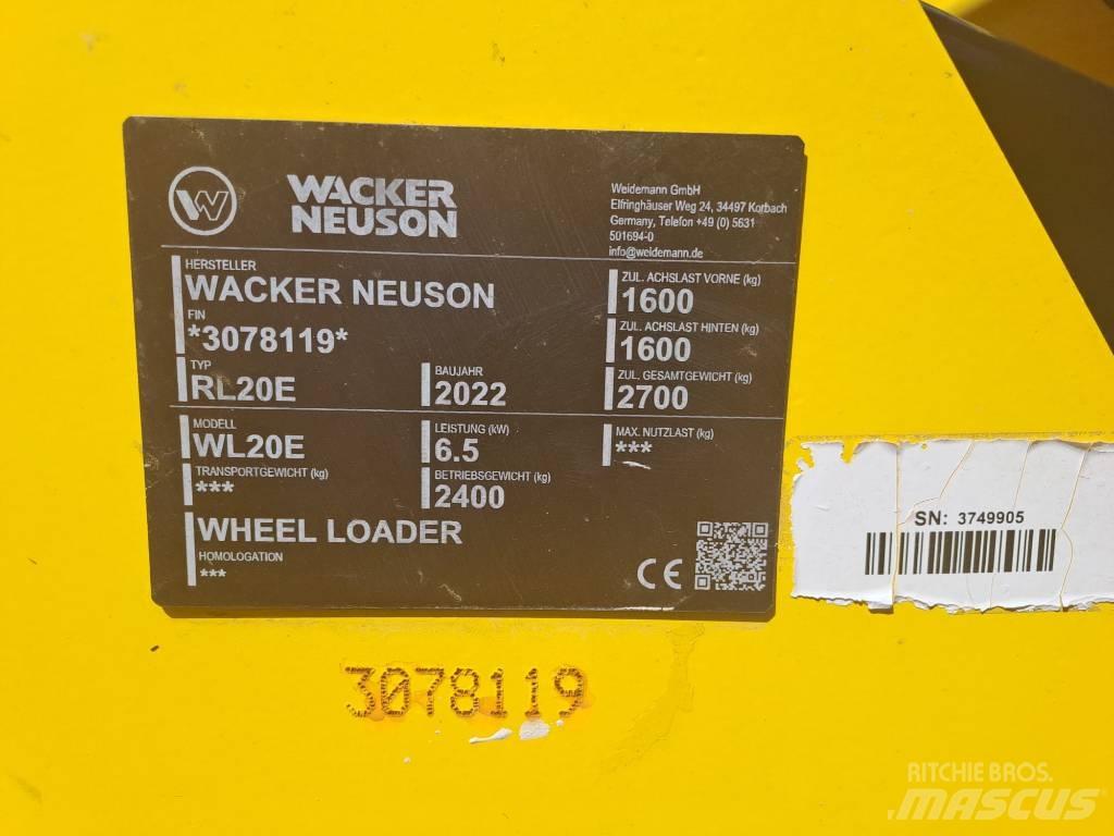 Wacker Neuson WL20e Фронтальные погрузчики