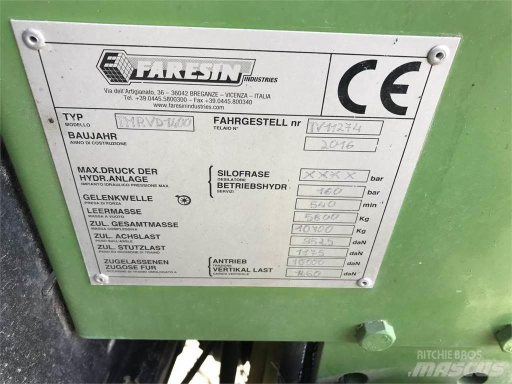Faresin TMRVD1400 Кормораздатчики