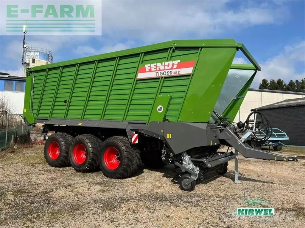 Fendt tigo 90 xr Прочие полуприцепы