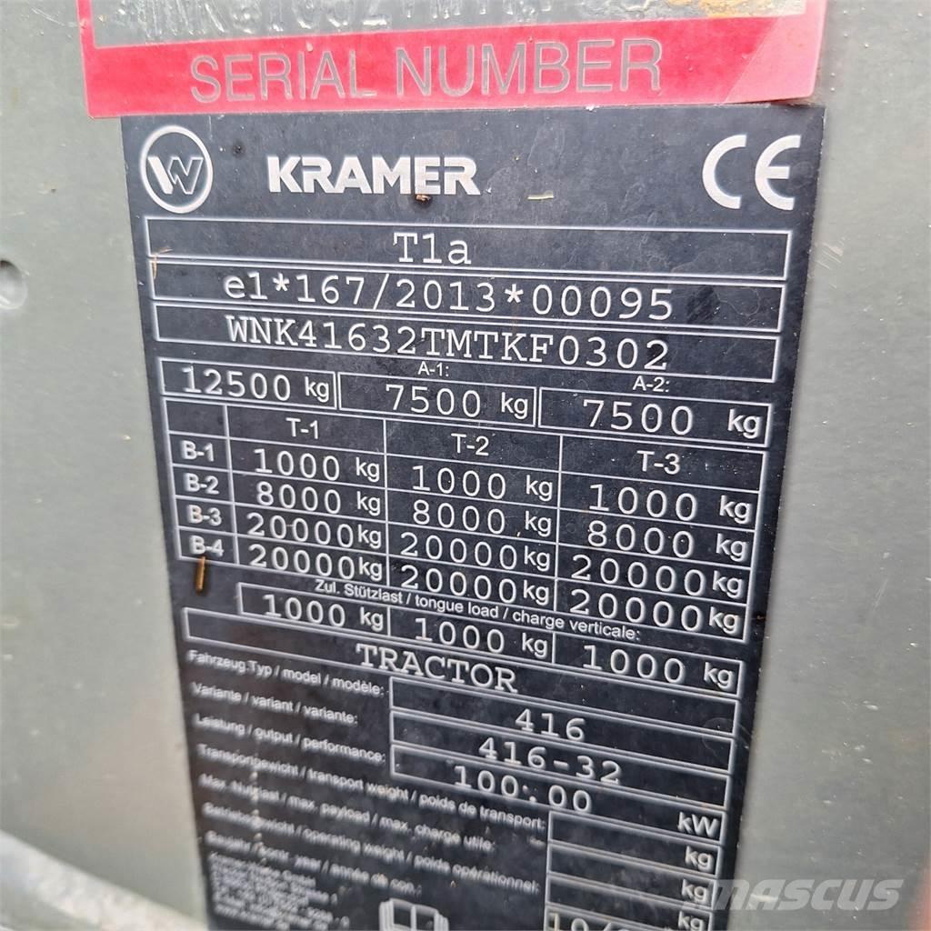 Kramer KT457 Сельскохозяйственные телескопические погрузчики