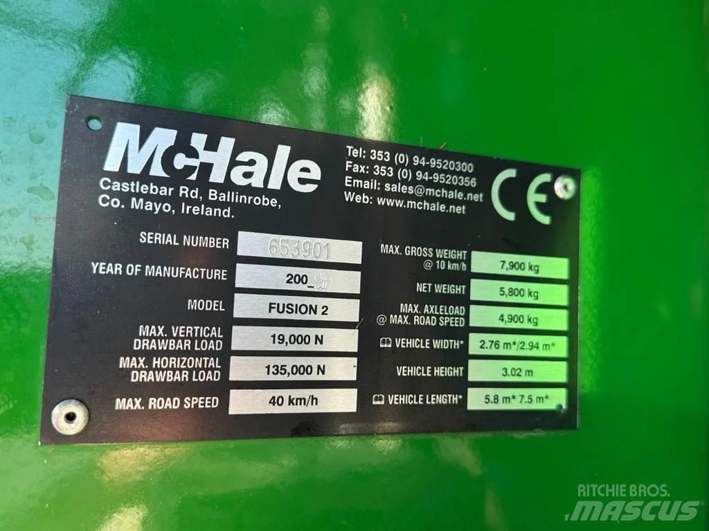 McHale Fusion 2 Прицепные кормоуборочные комбайны