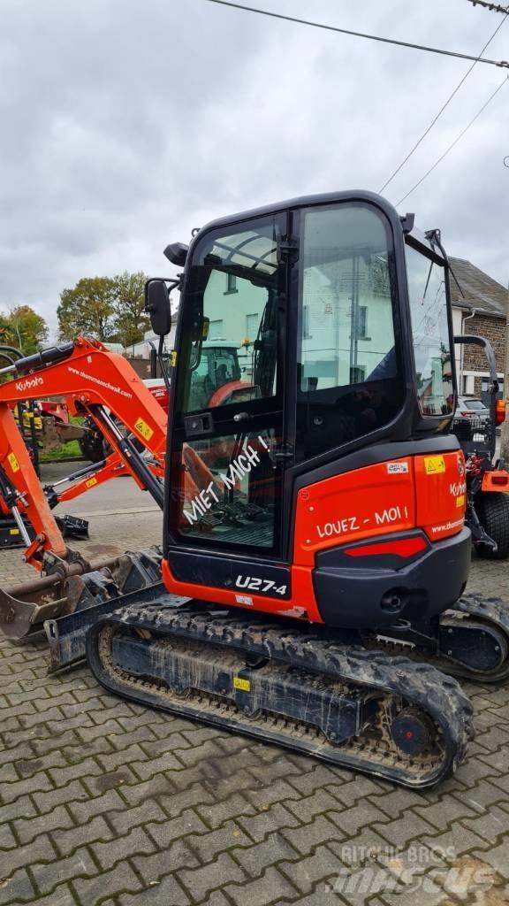 Kubota U 27-4 Мини-экскаваторы
