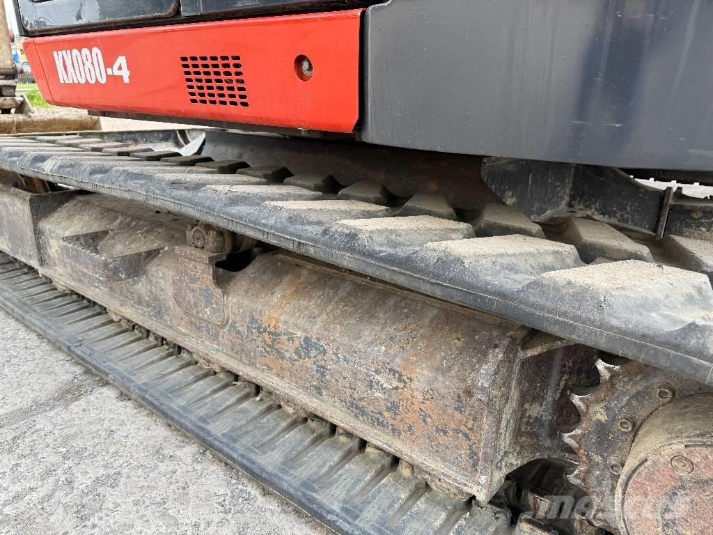 Kubota KX 080-4 Малые экскаваторы 7т-12т