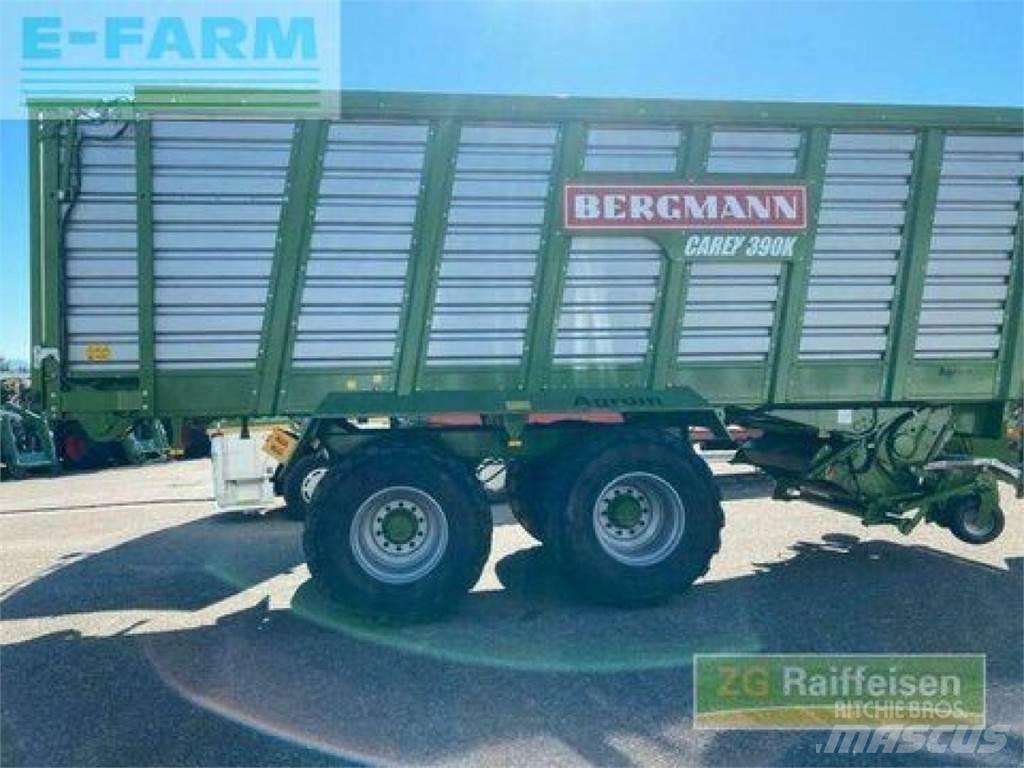 Bergmann carex390k Прицепы перегрузчики зерна