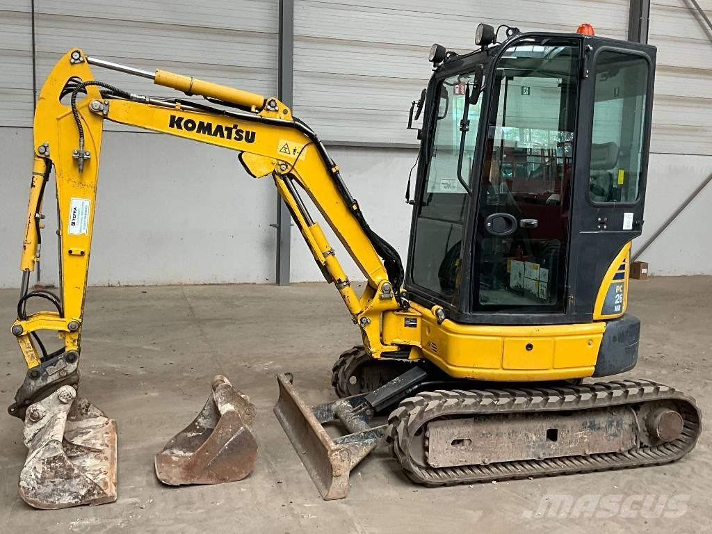 Komatsu PC 26 MR-3 Мини-экскаваторы