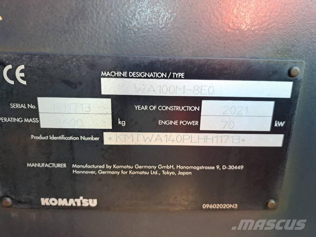 Komatsu WA100-8E0 Фронтальные погрузчики