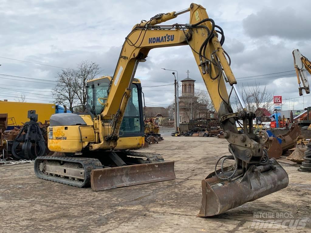 Komatsu PC 88 MR-6 Малые экскаваторы 7т-12т