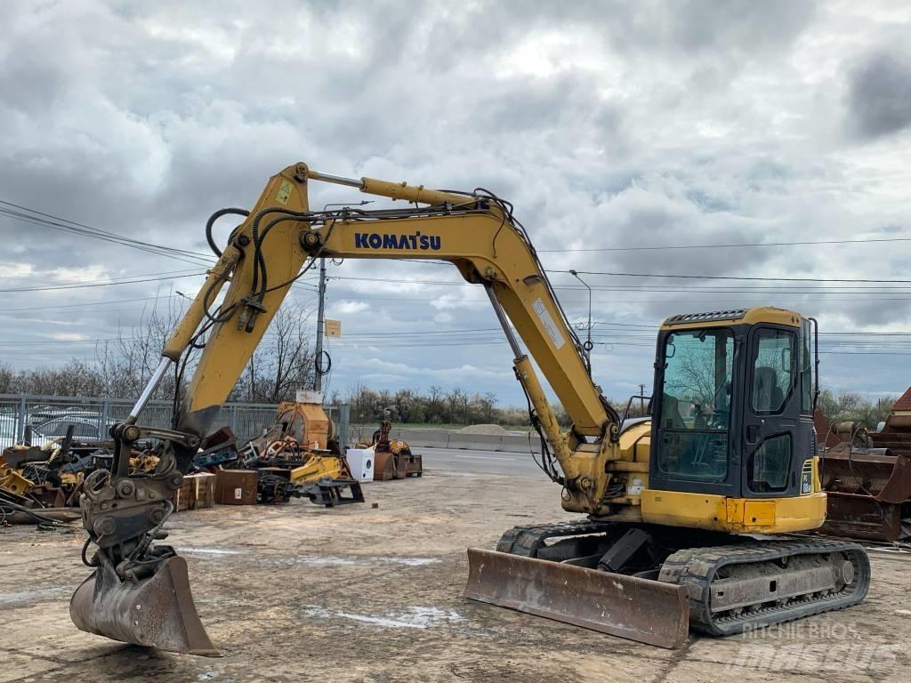 Komatsu PC 88 MR-6 Малые экскаваторы 7т-12т