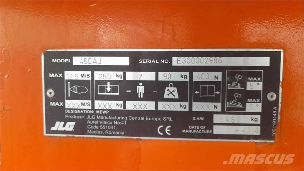 JLG 450AJSII Коленчатые подъемники