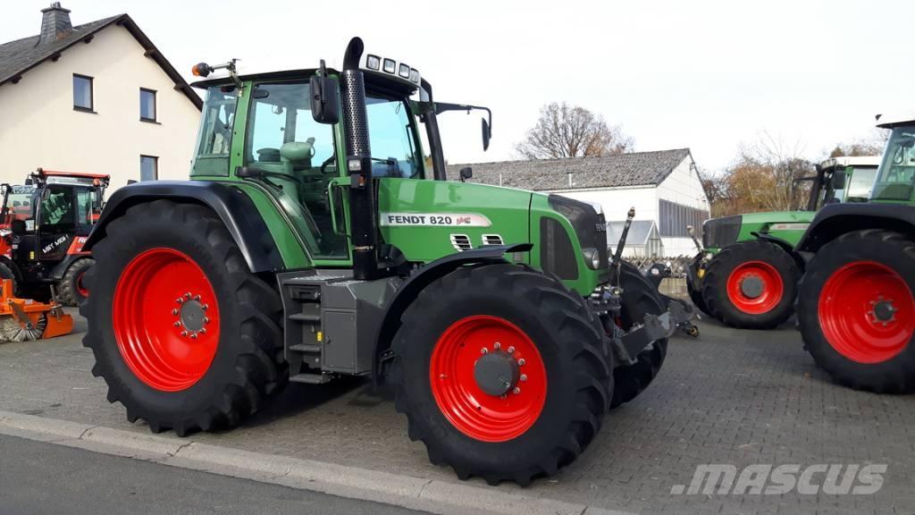 Fendt 820 Vario TMS Трактора