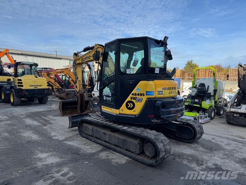 Yanmar VIO80 (AH744) Малые экскаваторы 7т-12т