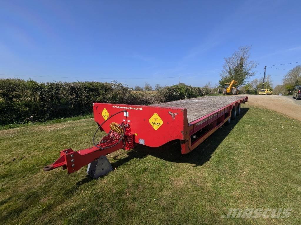 Tyrone 32FT FLATBED Прицепы-платформы/боковая разгрузка