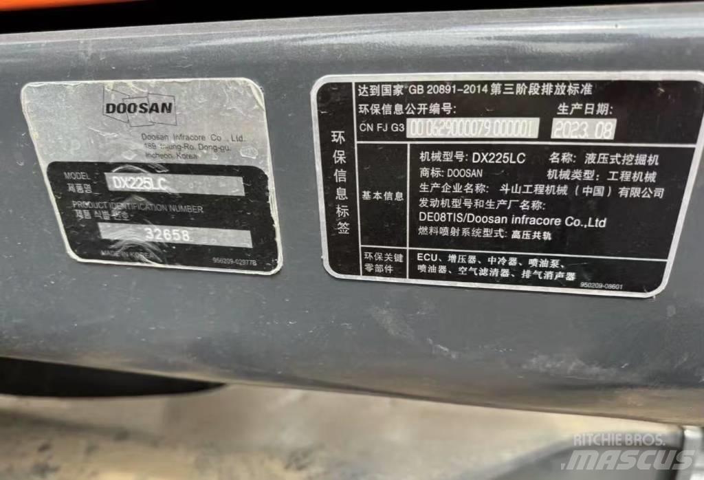 Doosan DX 225 Гусеничные экскаваторы